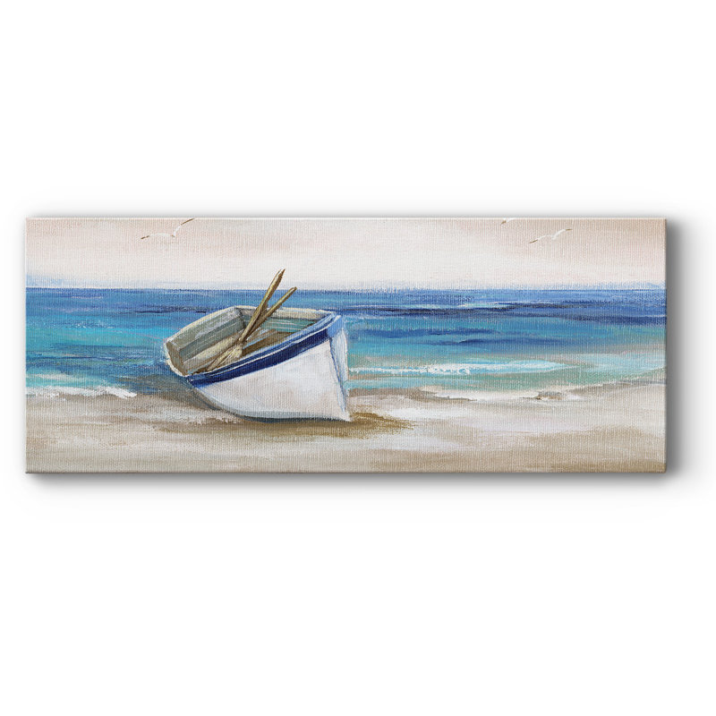 Shore Excasion sur toile, H 12 po x l 30 po x P 1,5 po