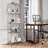 Reasor 5 Shelves Shelving Unit with Wheels, Leveling Feet, Side Hooks-54257188