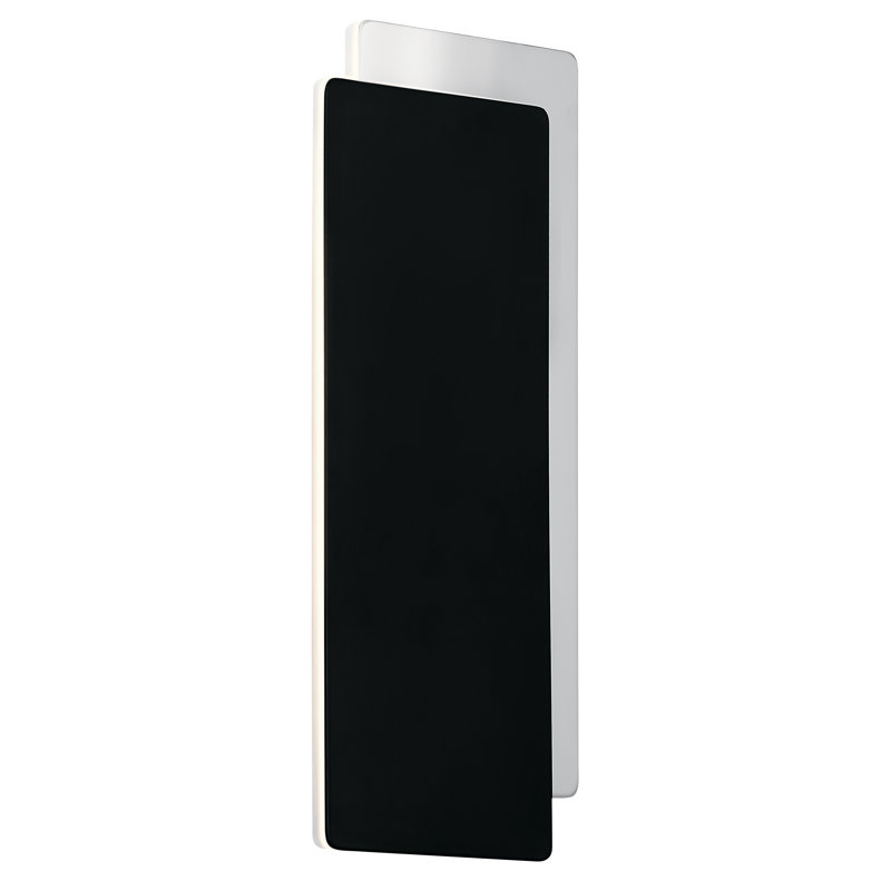 Slade 1 - Light LED Flush Mounted Sconce, 14" H x 6" W x 6" D