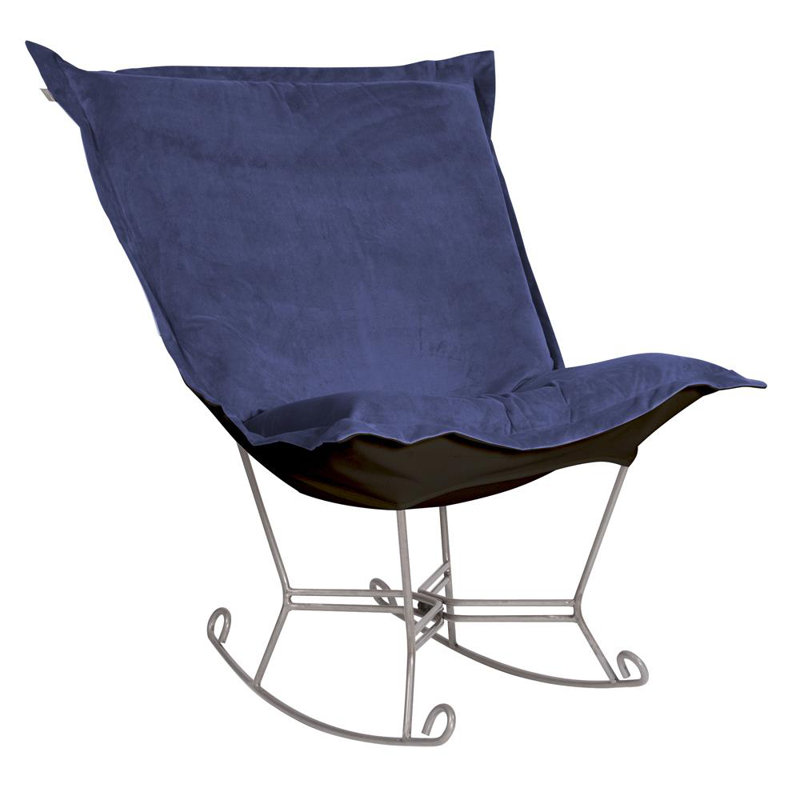 Chaise berçante Azaria, Titane, Royal bella