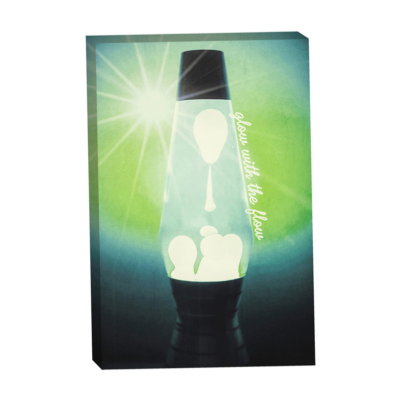 Glow with the Flow Lava Lamp 24x36