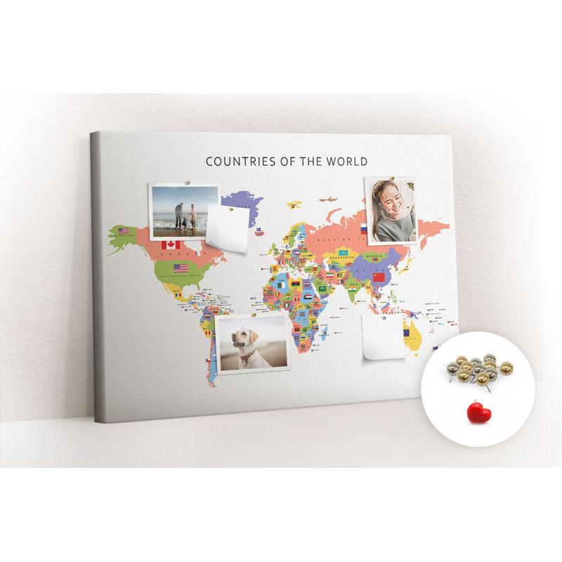 Montmartre Cork Corkboard / Bulletin Board
