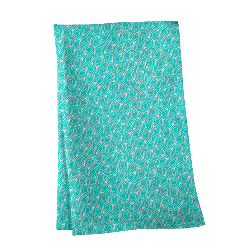 Mcguigan Tea Towel Kitchen Towel, Poly Twill, Blue/White