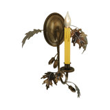 Rustic Lodge 1 - Light Candle Wall Light