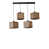 Walnut/Black/Rattan is out of stock selected