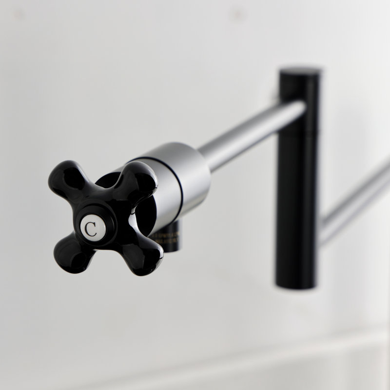 Robinet remplisseur Kingston, Noir mat