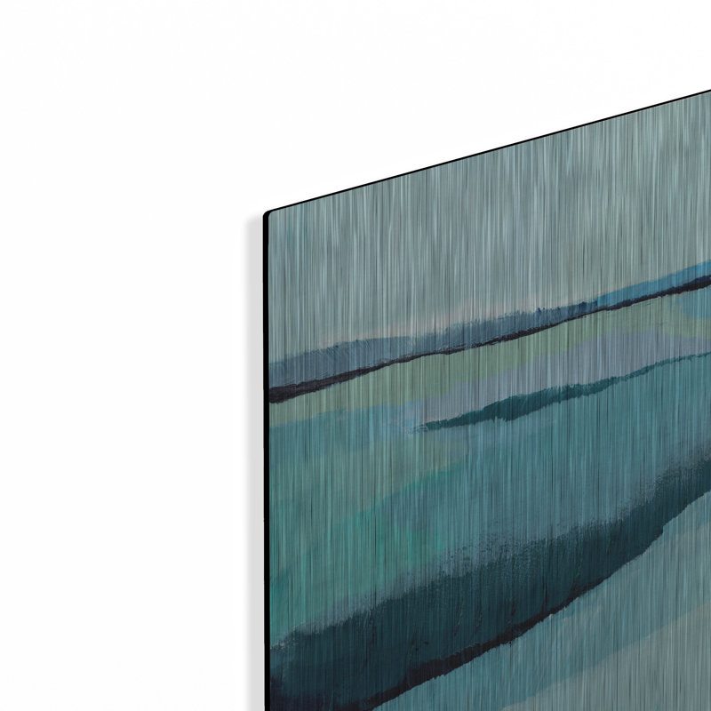 'Cyan Reflections 3' by Annie Warren Wall Art