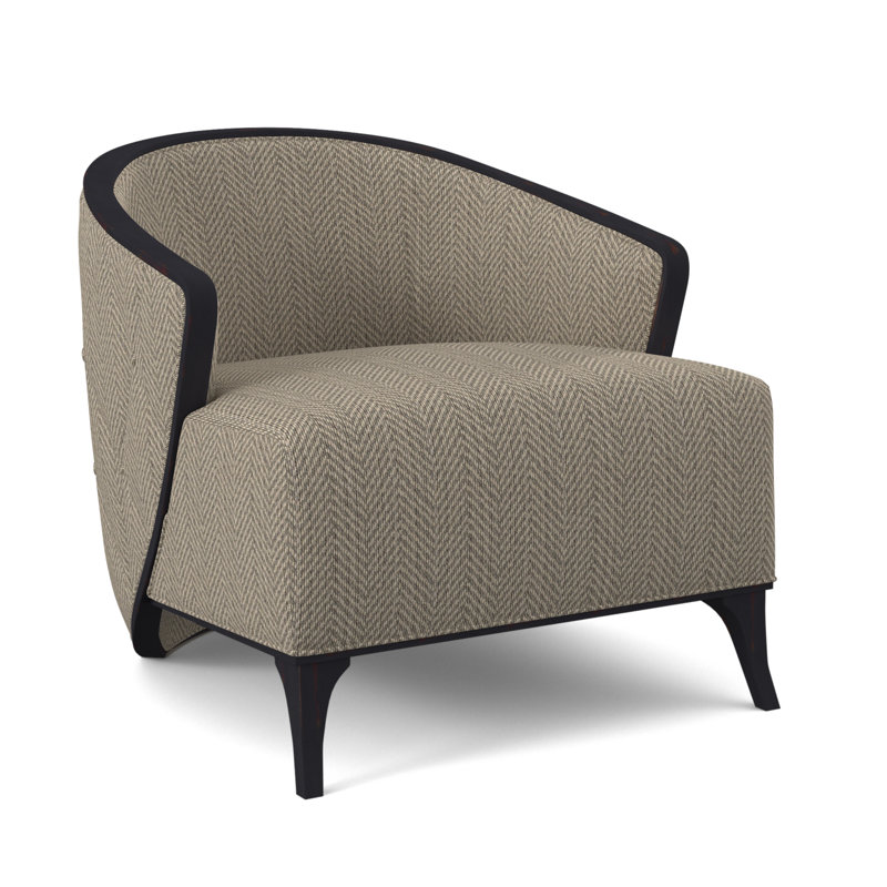 Penegrine Lounge Chair, Vintage Ebony, Kinsley Sky