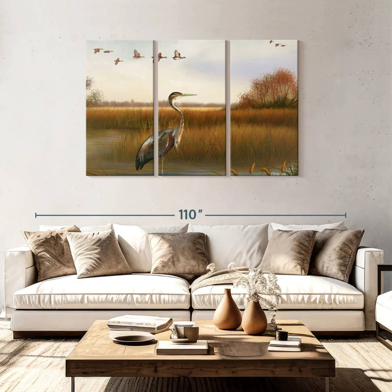 Brampt The Great Marsh, 48" H x 74" W