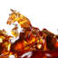 Sculpture en cristal, cheval | Blaze