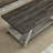 Style Coffee Table - Weathered Walnut And Gray Wood Combination Extra Storage & Contemporary-702864398-702864392
