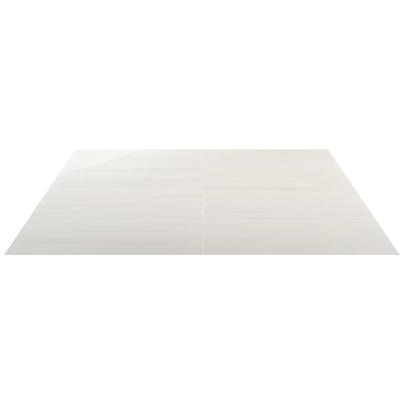 Minera Dolomite Warm White 12X24 Marble Look Polished Porcelain Tile