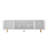 Avalie TV Stand for TVs Up to 75", Media TV Console Table with Striped Door, 3 Storage Cabinets-1924366785