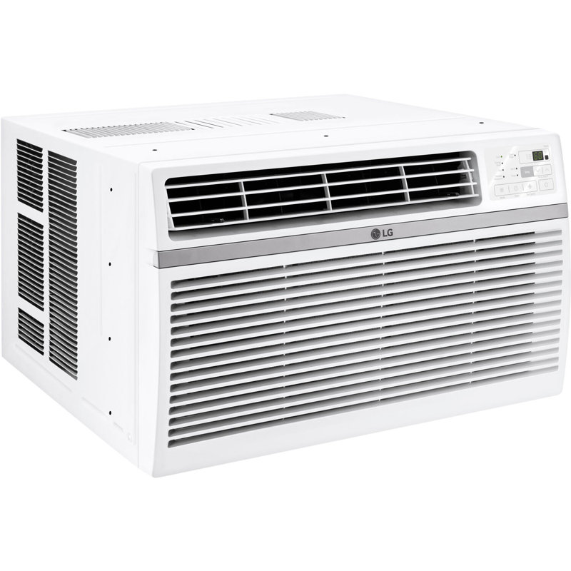 LG 12,000 BTU White Window Air Conditioner with Remote