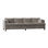Todd Fabric 109 in. Reception Sofa