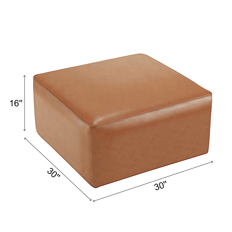 Brun clair avec revêtement en cuir fin - Un ajout élégant au décor de votre maison pour rehausser votre intérieur
