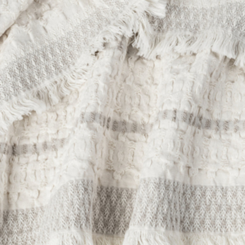 Lisbon Throw Blanket, Taupe