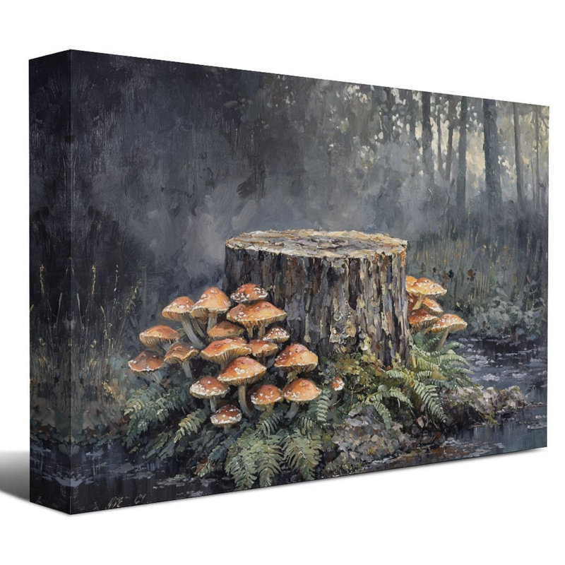 Art mural encadré 16 "x 24" avec cadre en bois, prêt à être accroché, 16×24inch