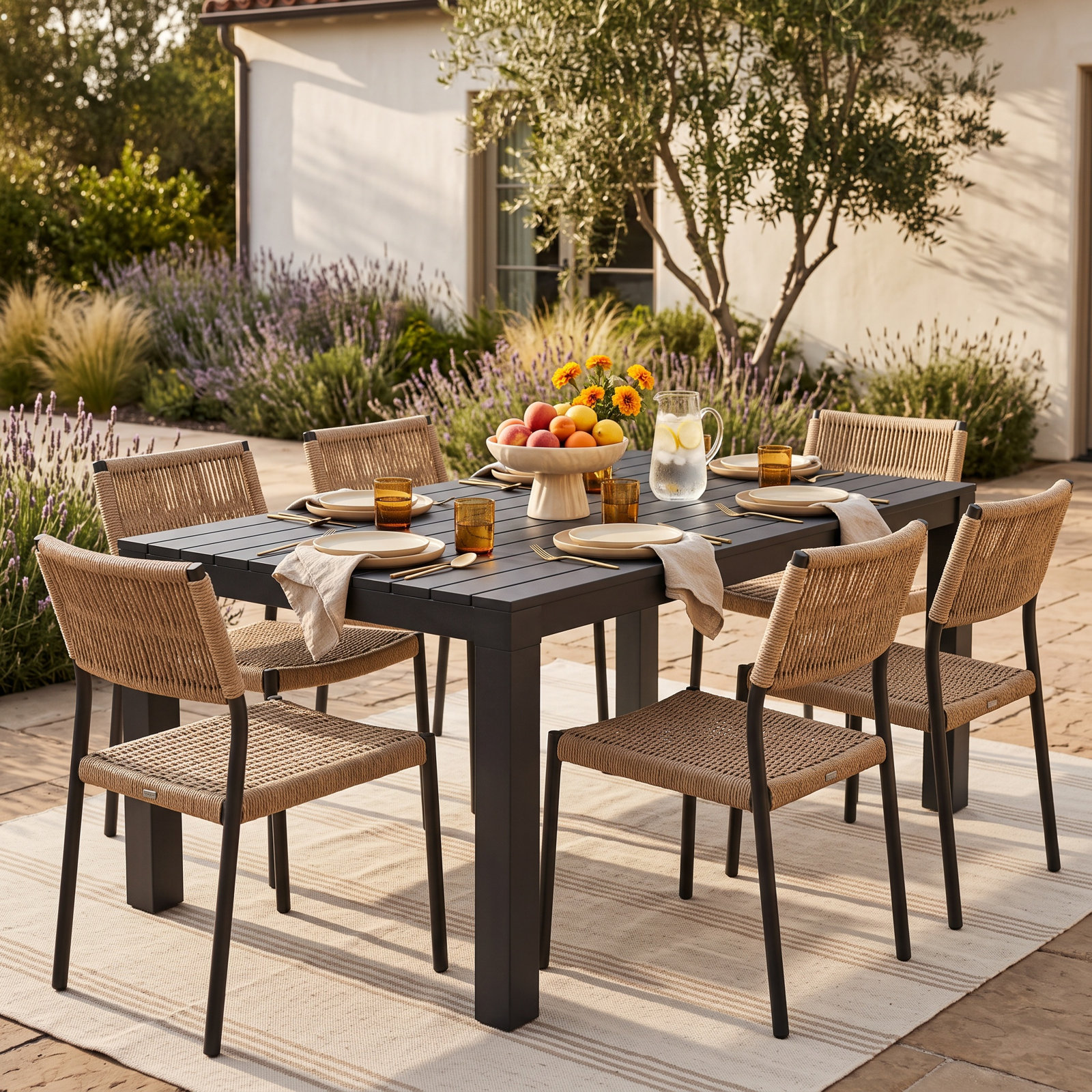 Cupertino 72" Patio Dining Table