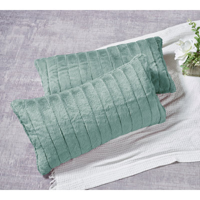 Super Mink Polyester Zip Pillow Cover