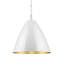 Luminaire suspendu conique à 1 lumière Felder-782333009