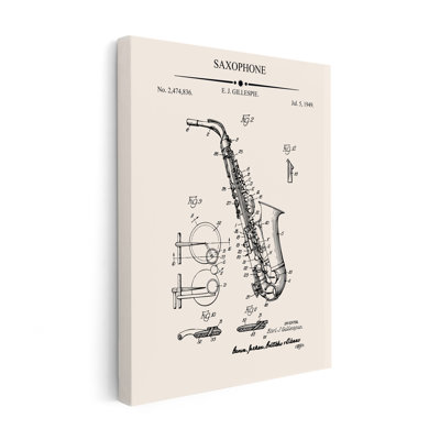 Plan du saxophone