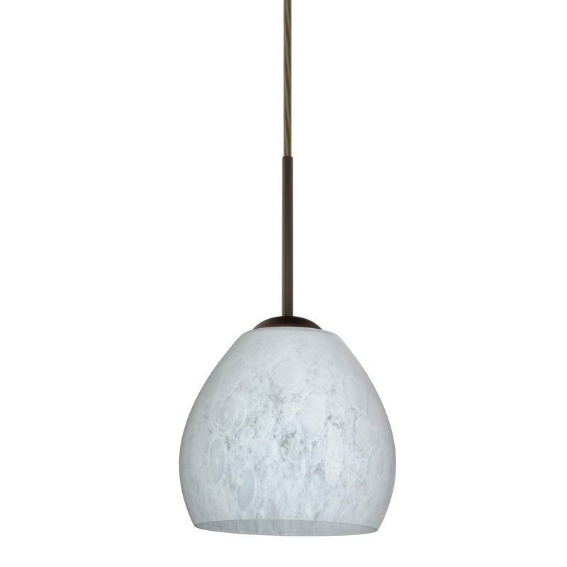 Eynesil 1 - Light Single Pendant, Xenon or Incandescent, Bronze, Carrera