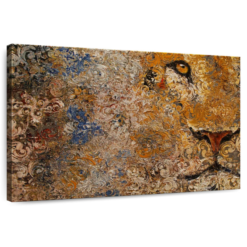 Brampt Barbary Lion, 32" H x 48" W