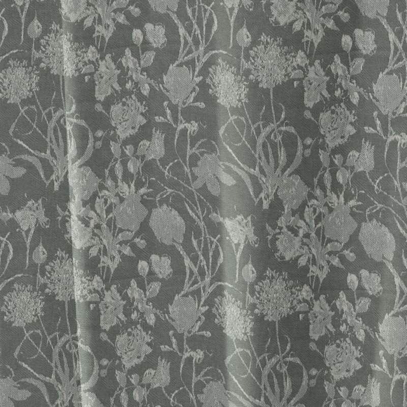 Micheal Pencil Pleat Opaque Curtains, 145cm Width x 145cm Drop, Olive