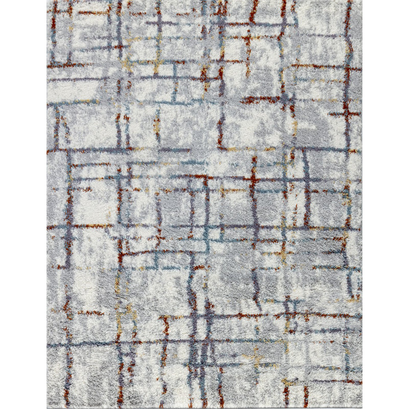 Millenel Abstract Indoor Rug, Rectangle 5'3" x 7'