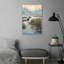 «Marsh Heron At Dusk» par Studio Arts, art mural encadré
