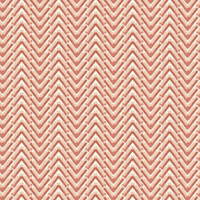 Taie d'oreiller en chevron, 18" x 18", Orange / beige / blanc, Plumes