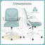 Chaise de bureau en filet avec support lombaire et accoudoirs rabattables à roulettes pour le travail-1879454985-1879454986