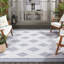 Tapis d'intérieur / extérieur à motif géométrique Kenenth Performance-1351699030