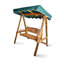 Balancelle de jardin avec support