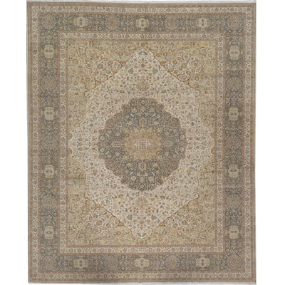 One-of-a-Kind Rectangle 12'2" X 15'1" Hand Knotted Area Rug
