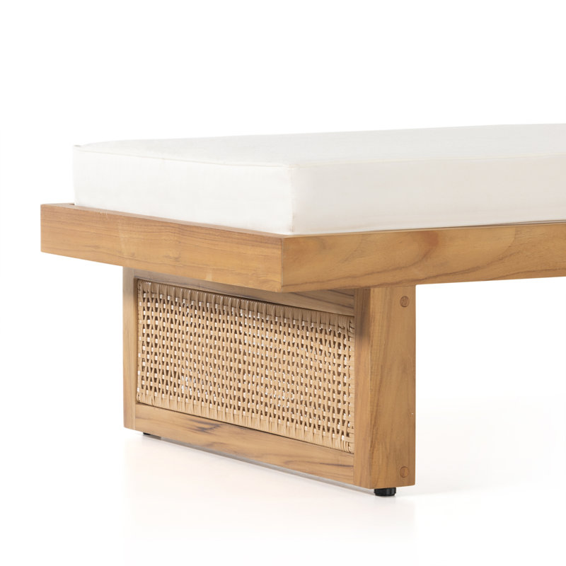Merit Outdoor Teak Chaise Lounge
