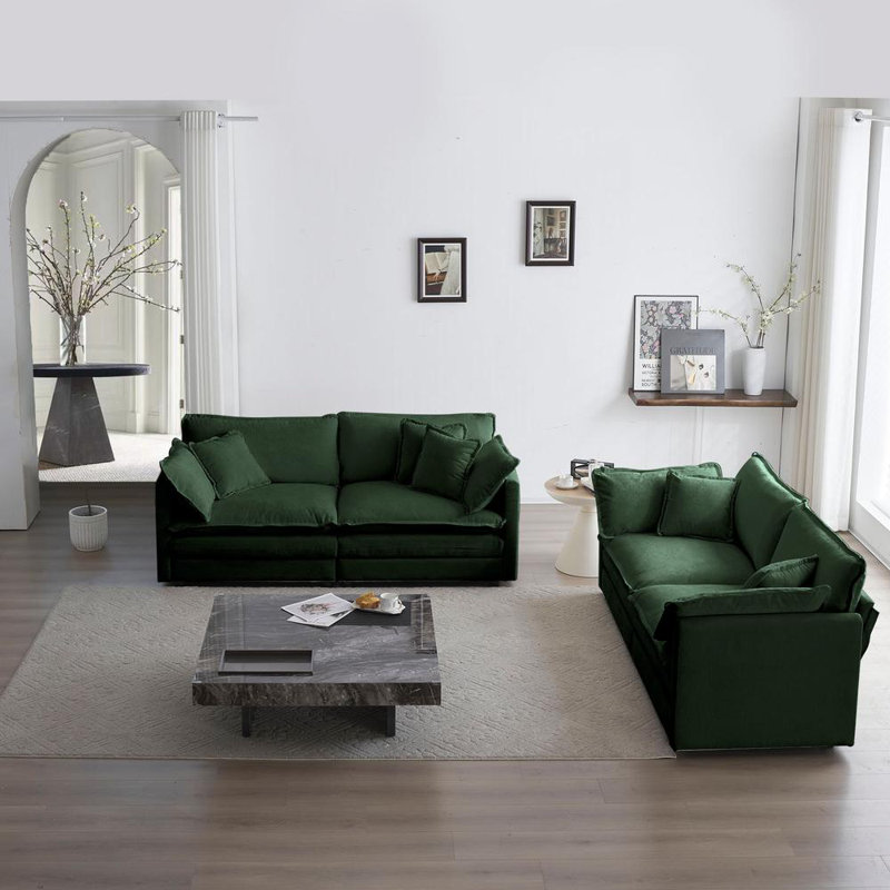2 - Piece Living Room Sofa Set