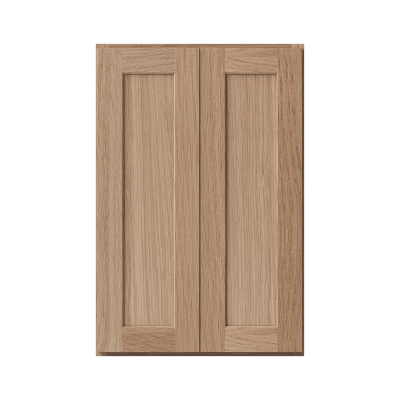 Armoire de cuisine en bois massif prête à assembler, 24", 36", Chêne Redondo
