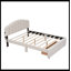 Lit plateforme tapissier Teddy-1620882343