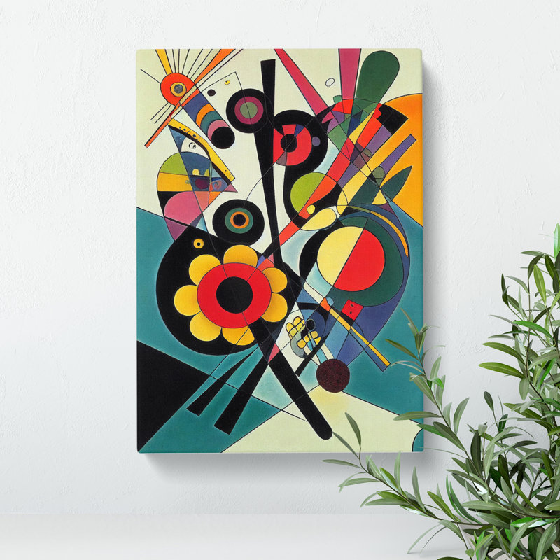 Unique Flowers No.2 - Wrapped Canvas, 50cm H x 35cm W x 3cm D