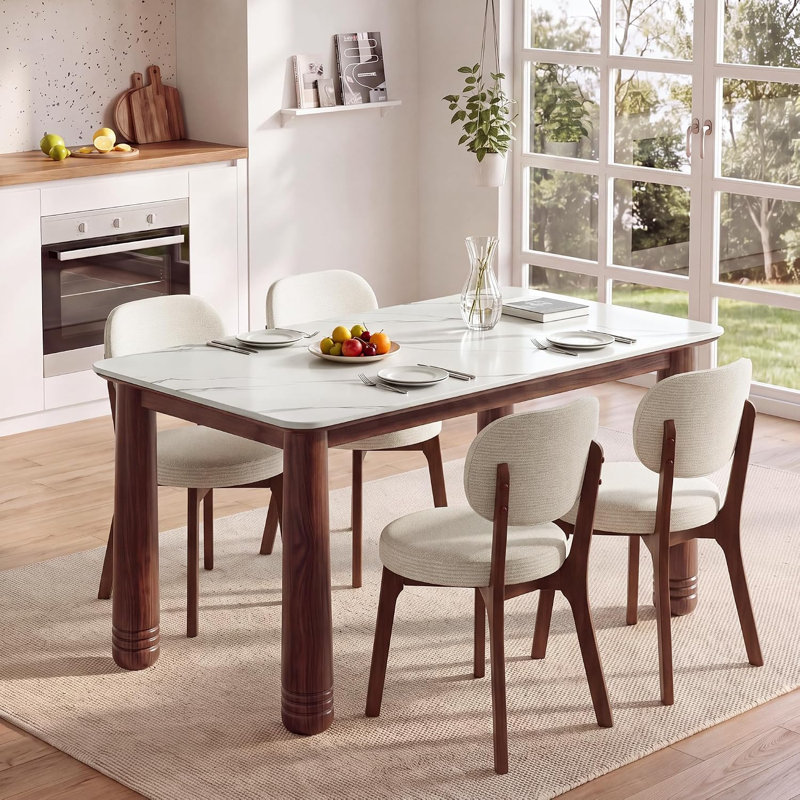 Ensemble de 5 chaises de table de salle à manger Modern