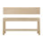 78'' Solid Wood Top Console Table