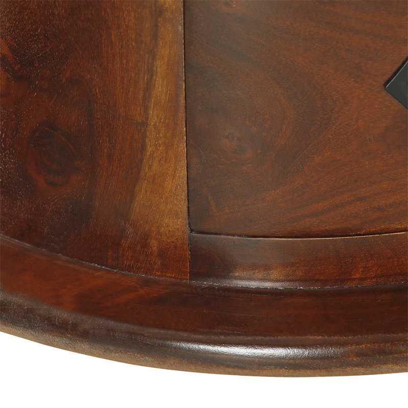 Sanabria 40cm W Solid Wood Bedside Table