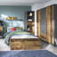 Demir 3 Door Manufactured Wood Wardrobe