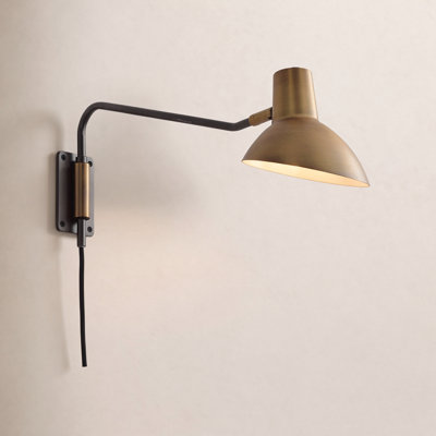 Swing Wall Light - Plug-in, Dimmer Switch