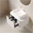 30" Bathroom Vanity&Sink, Floating Curved Edges Striped Bathroom Storage Cabinet With Drawer, White Rectangular Ceramic Basin&Carrara White Sintered Stone Top, Pre-Assembled, White Color-1800696666-1800696667