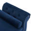 Banc repose-pieds rectangulaire en velours avec rangement et 1 coussin décoratif-1186179347