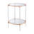 Carolina Acrylic Glass Round End Table-1296076475