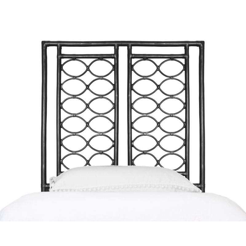 Infinity Low Profile Platform Bed, Black, Twin